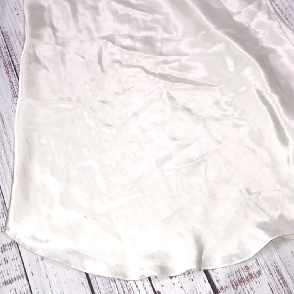 Vintage nightie slip size medium ivory color